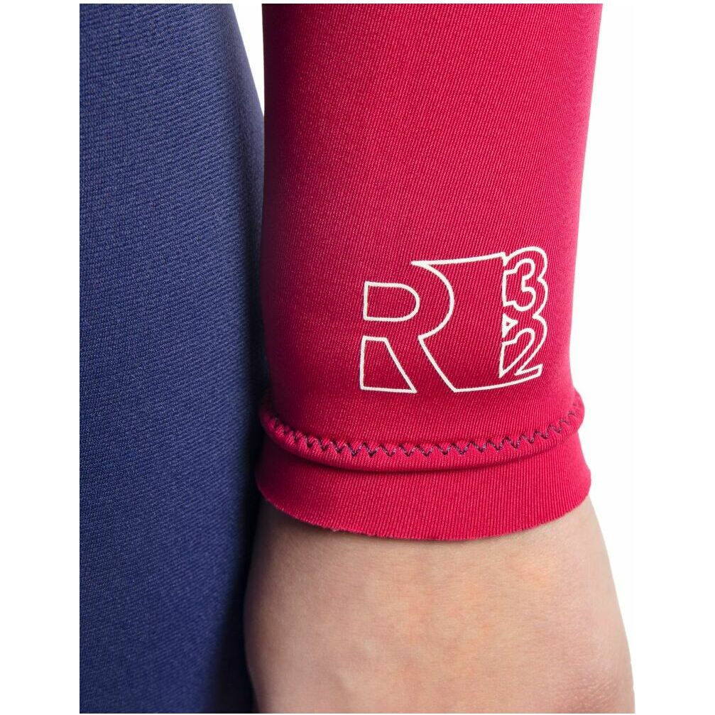 2025 Gul Junior Response 3/2mm Flatlock Back Zip Wetsuit RE1323-C1 - Blue / Rose